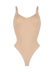 Hunkemöller Seamless Enhancing High Leg Thong Shapewear Bodysuit - Image 3 of 4