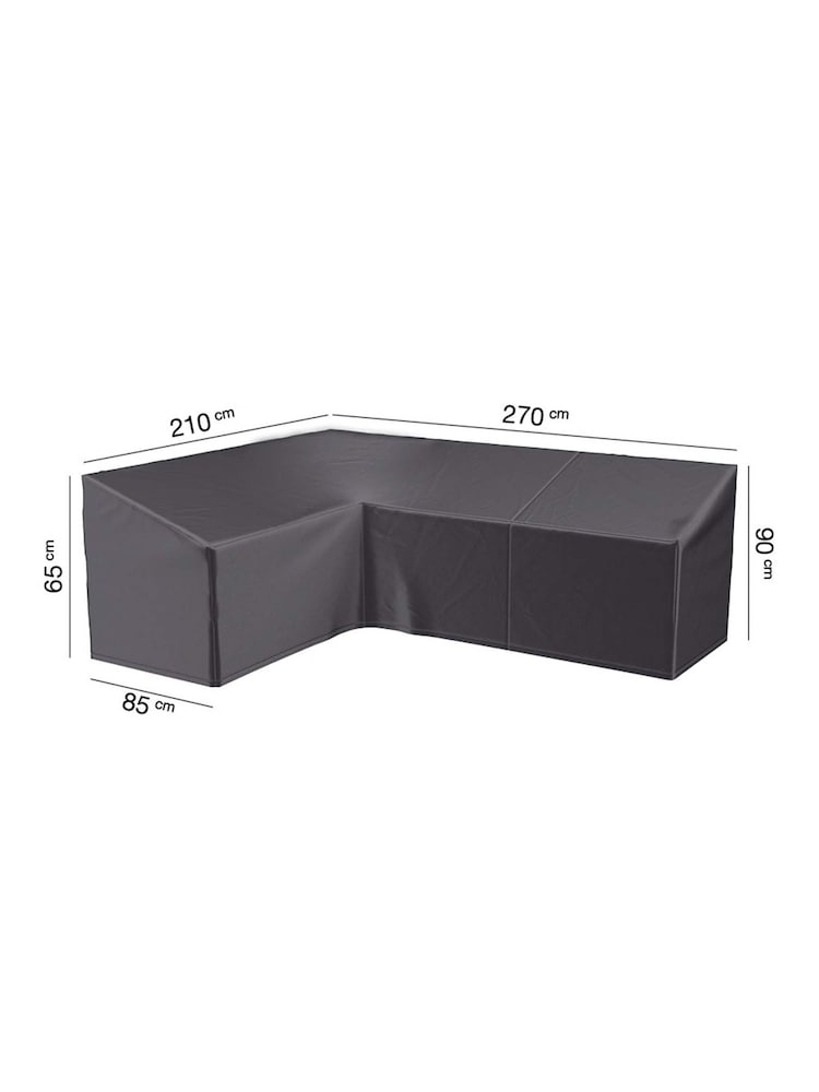 Pacific Grey Garden Lounge Set Aerocover Right Cover 70x210x85x65x90cm - Image 1 of 3