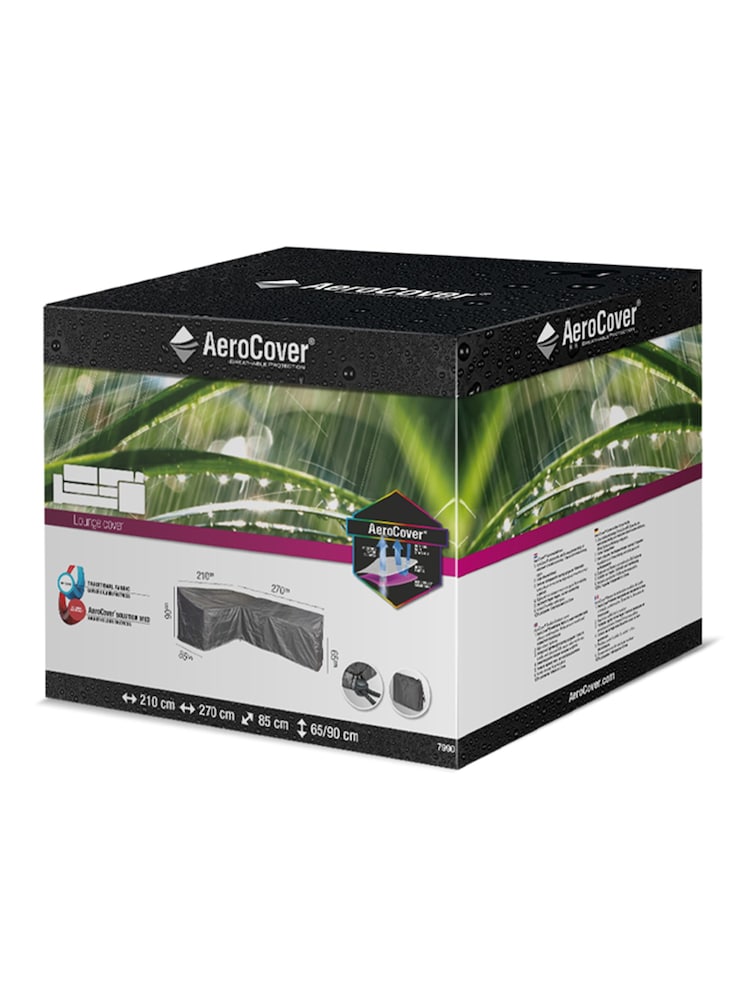Pacific Grey Garden Lounge Set Aerocover Right Cover 70x210x85x65x90cm - Image 2 of 3
