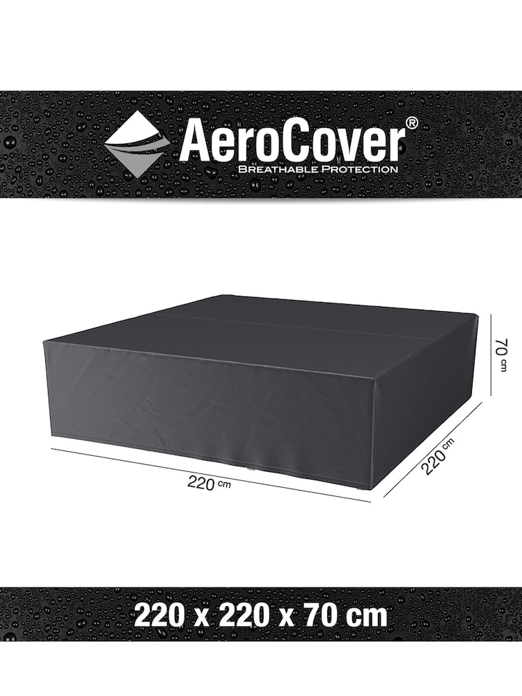 Pacific Grey Garden Lounge Set Aerocover Square 220 x 70cm - Image 3 of 3