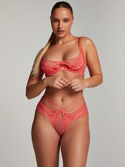 Hunkemöller Pink Kali Non-Padded Underwired Bra - Image 1 of 5