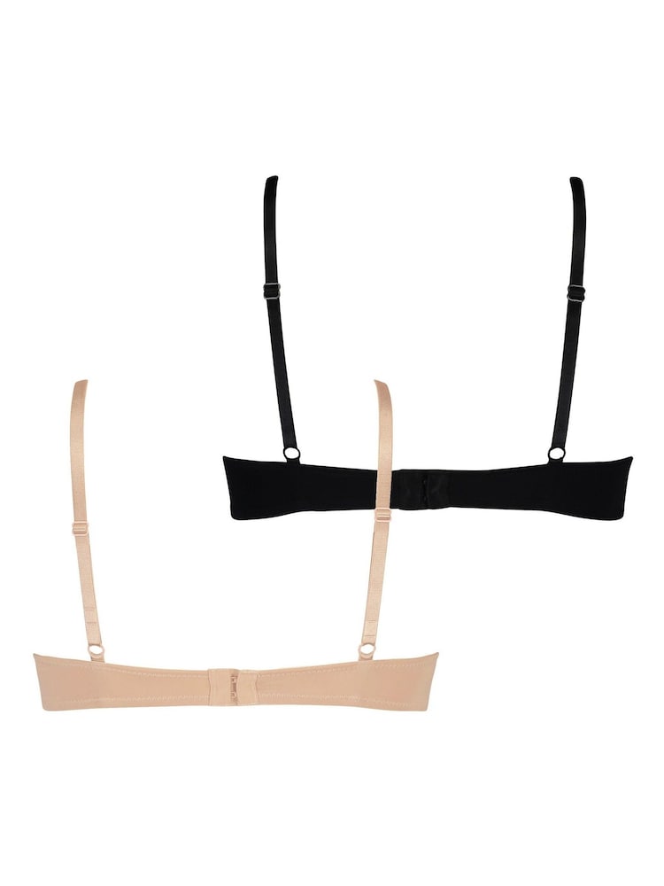 Nue - Hunkemöller Lot de soutiens-gorge rembourrés 2 à armatures - Image 3 of 6