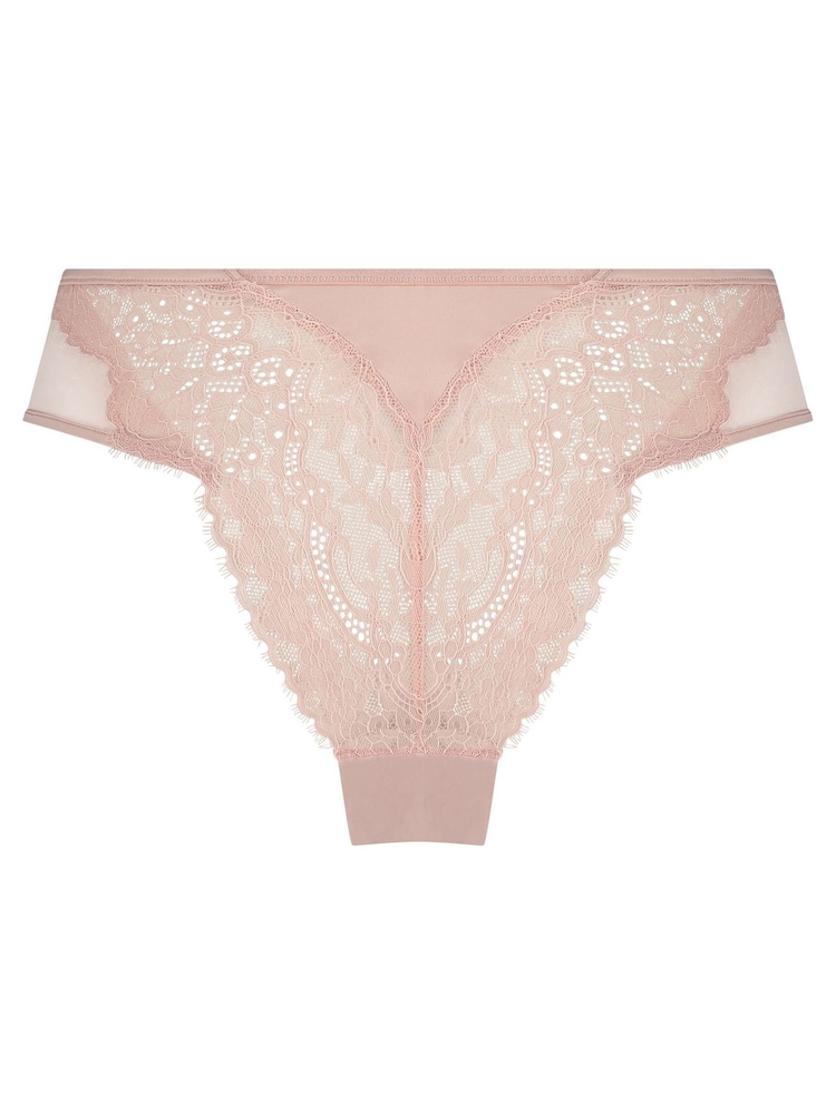 Hunkemöller Pink Nicole Brazilian Knickers - Image 4 of 4