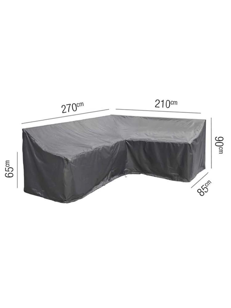 Pacific Grey Garden Lounge Set Aerocover Left Cover 270x210x85x65x90cm - Image 1 of 3