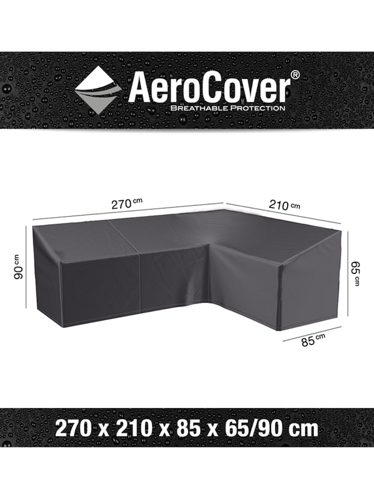 Pacific Grey Garden Lounge Set Aerocover Left Cover 270x210x85x65x90cm - Image 3 of 3