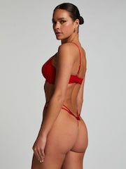 Hunkemöller Red Pippa Padded Underwired Bra - Image 2 of 5