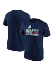 Fanatics Blue NFL Super Bowl LVII Primary Logo Graphic 100% Cotton T-Shirt - Image 1 of 2