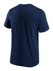 Fanatics Blue NFL Super Bowl LVII Primary Logo Graphic 100% Cotton T-Shirt - Image 2 of 2