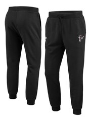 Fanatics NFL Atlanta Falcons Primary Logo Graphic Fleece Black Joggers - Image 1 of 3