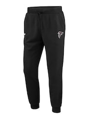 Fanatics NFL Atlanta Falcons Primary Logo Graphic Fleece Black Joggers - Image 2 of 3