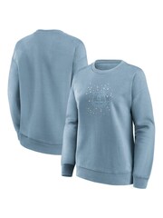Fanatics Blue Everton Terazzo Graphic Oversized Crew Sweatshirt - Image 1 of 3