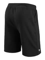 Fanatics NFL New Orleans Saints Primary Logo Graphic Fleece Black Shorts - Image 3 of 3