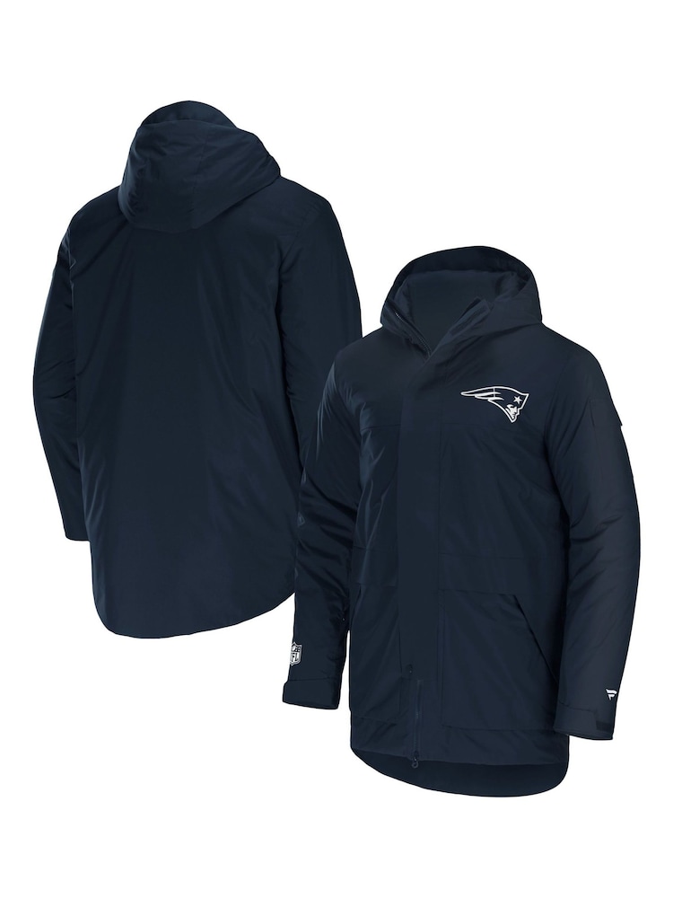 Fanatics Blue NFL New England Patriots Heavyweight Jacket - Image 1 of 3