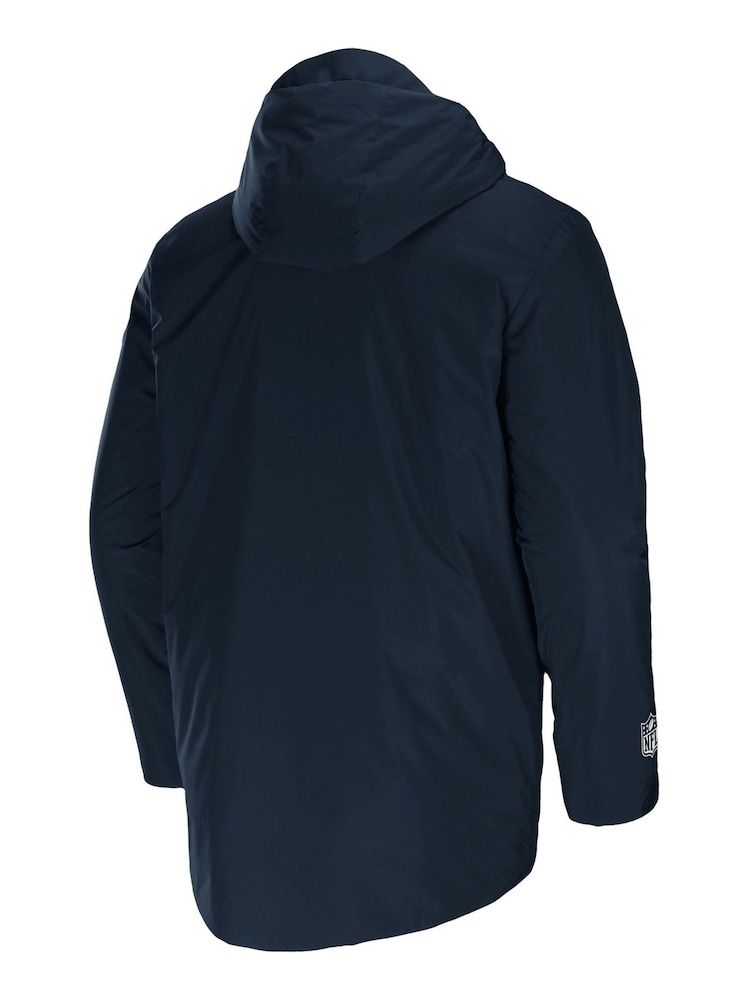 Fanatics Blue NFL New England Patriots Heavyweight Jacket - Image 3 of 3