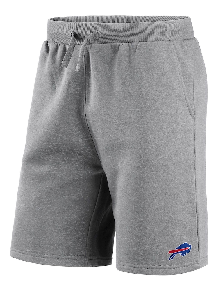 Fanatics NFL Buffalo Bills Primary Logo Graphic Fleece Shorts - Image 2 of 3