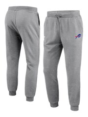 Fanatics Grey NFL Buffalo Bills Primary Logo Graphic Fleece Joggers - Image 1 of 3