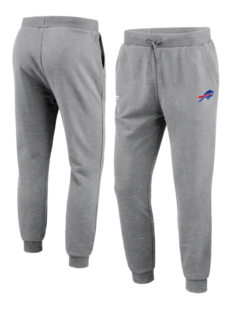 Fanatics Grey NFL Buffalo Bills Primary Logo Graphic Fleece Joggers - Image 1 of 3
