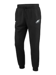 Fanatics NFL Philadelphia Eagles Primary Logo Graphic Fleece Black Joggers - Image 3 of 3