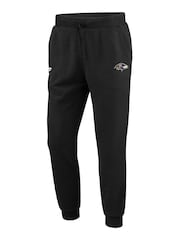 Fanatics NFL Baltimore Ravens Primary Logo Graphic Fleece Black Joggers - Image 2 of 3