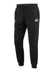 Fanatics NFL New York Jets Primary Logo Graphic Fleece Black Joggers - Image 2 of 3