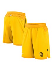 Fanatics Yellow MLB San Diego Padres Authentic Collection Flex Vent Shorts - Image 1 of 3