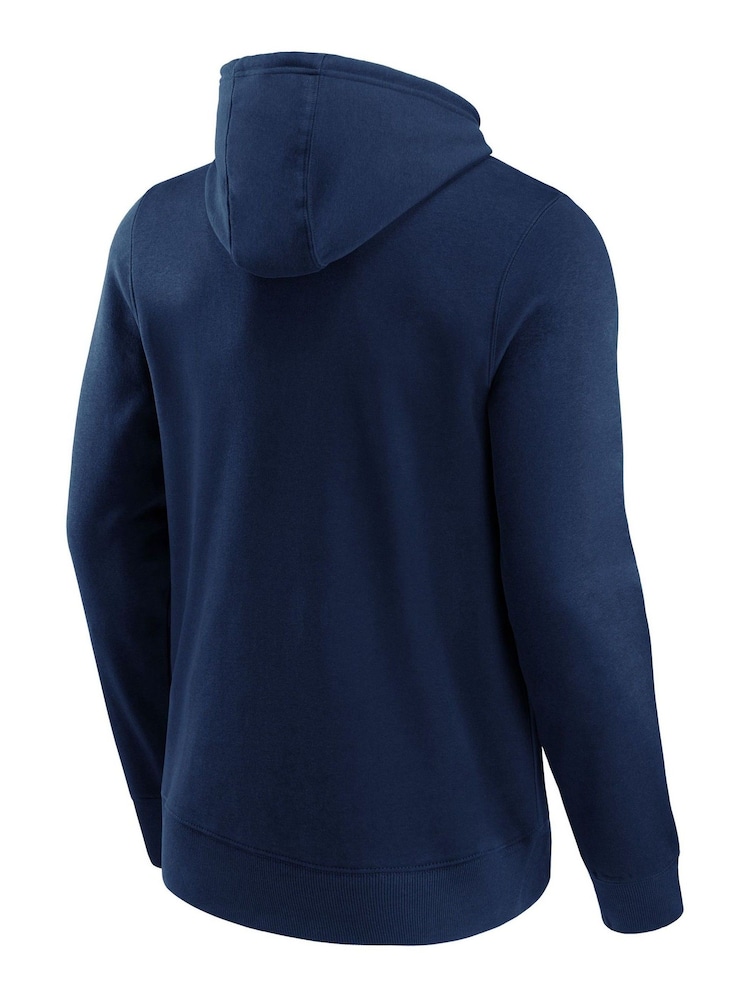 Fanatics Blue MLB Tampa Bay Rays Primary Logo Graphic Hoodie - Image 3 of 3