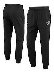 Fanatics NFL Las Vegas Raiders Primary Logo Graphic Fleece Black Joggers - Image 1 of 3