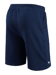 Fanatics Blue NFL New England Patriots Primary Logo Graphic Fleece Shorts - Image 3 of 3