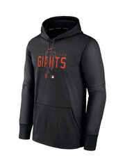 Fanatics MLB San Francisco Giants Authentic Collection Pre Game Therma Black Hoodie - Image 2 of 3