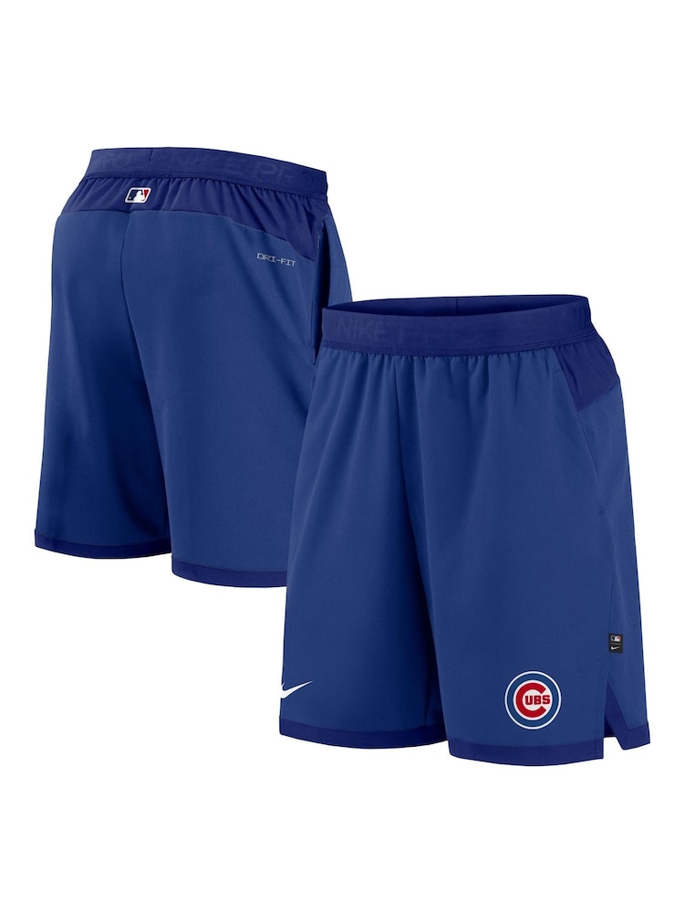 Fanatics Blue MLB Chicago Cubs Authentic Collection Flex Vent Shorts - Image 1 of 3