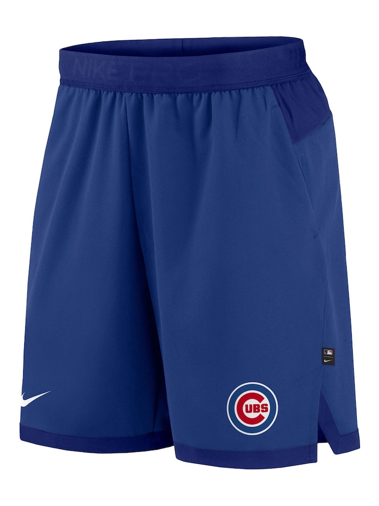 Fanatics Blue MLB Chicago Cubs Authentic Collection Flex Vent Shorts - Image 2 of 3