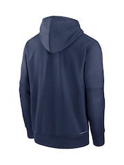 Fanatics Blue MLB St. Louis Cardinals Authentic Collection Pre Game Therma Hoodie - Image 3 of 3