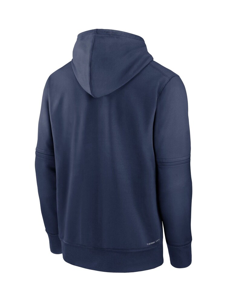 Fanatics Blue MLB St. Louis Cardinals Authentic Collection Pre Game Therma Hoodie - Image 3 of 3