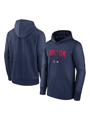 Fanatics MLB Boston Red Sox Authentic Collection Pre Game Therma Hoodie - Image 1 of 3