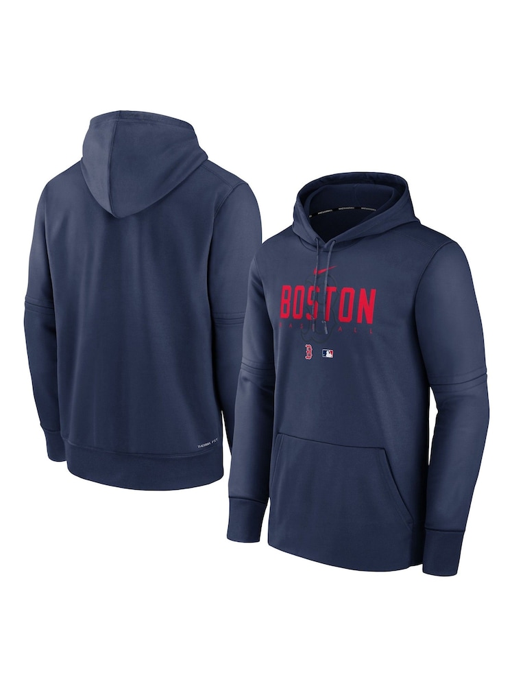 Fanatics MLB Boston Red Sox Authentic Collection Pre Game Therma Hoodie - Image 1 of 3
