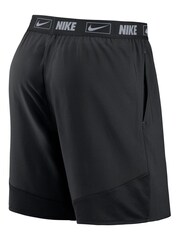 Fanatics MLB Pittsburgh Pirates City Connect Woven Black Shorts - Image 3 of 3