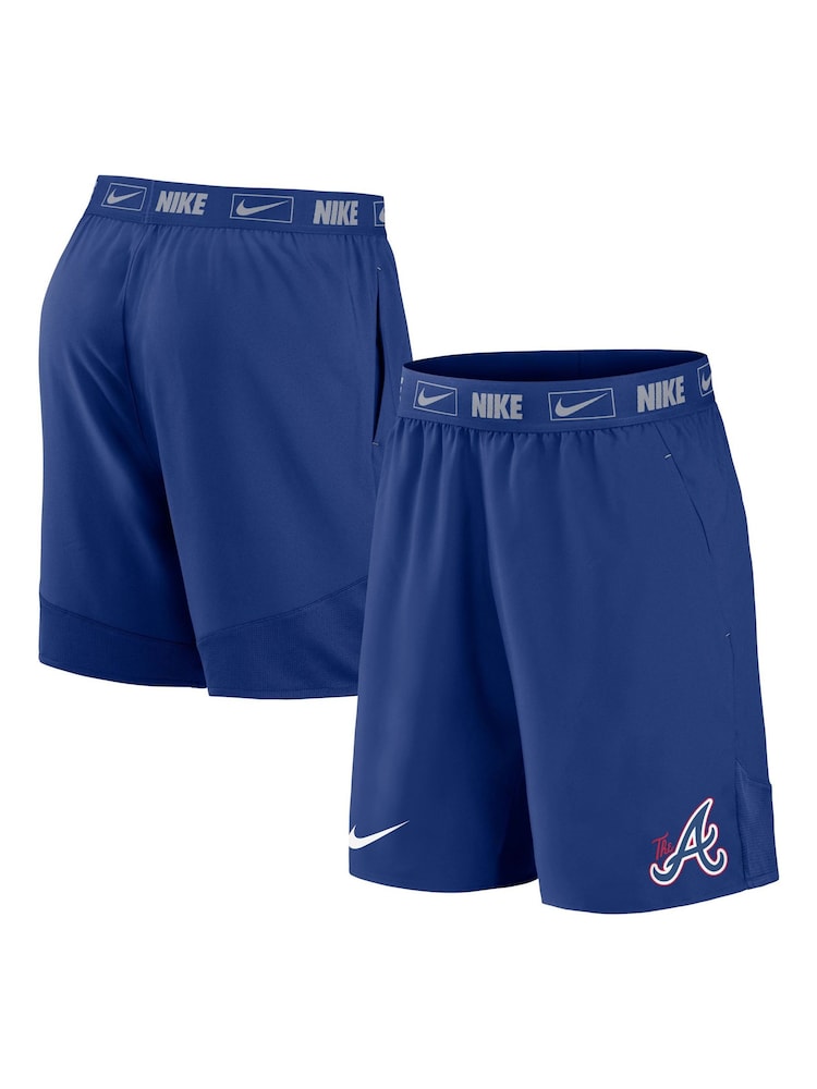 Fanatics Blue MLB Atlanta Braves City Connect Woven Shorts - Image 1 of 3