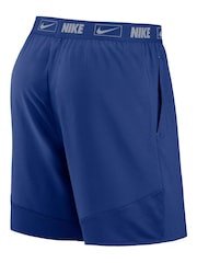 Fanatics Blue MLB Atlanta Braves City Connect Woven Shorts - Image 3 of 3