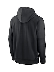 Fanatics MLB Miamiins Authentic Collection Pre Game Therma Black Hoodie - Image 2 of 3