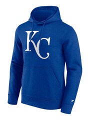 Fanatics Blue MLB Kansas City Royals Primary Logo Graphic Hoodie - Image 3 of 3