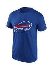 Fanatics Blue NFL Buffalo Bills Primary Logo Graphic 100% Cotton T-Shirt - Image 2 of 3