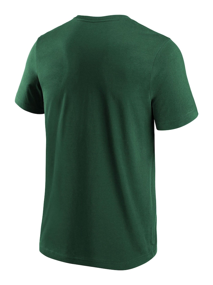 Fanatics Green MLB Oakland Athletics Primary Logo Graphic 100% Cotton T-Shirt - Image 2 of 3 Fanatics Green MLB Oakland Athletics Primary Logo Graphic 100% Cotton T-Shirt - Image 2 of 3