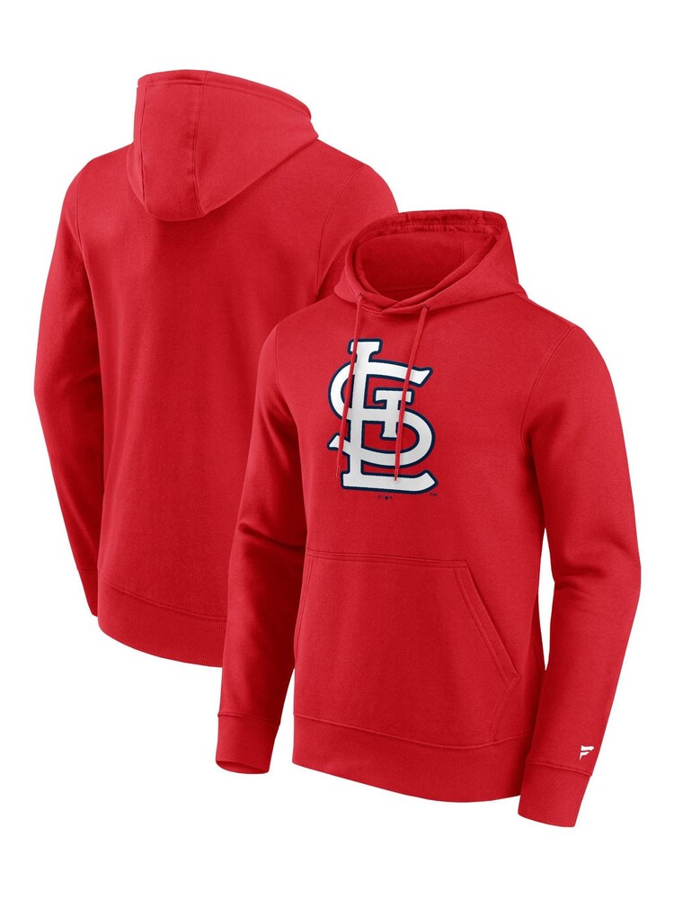 Fanatics Red MLB St. Louis Cardinals Primary Logo Graphic Hoodie - Image 1 of 3
