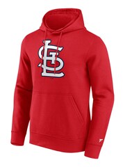 Fanatics Red MLB St. Louis Cardinals Primary Logo Graphic Hoodie - Image 2 of 3
