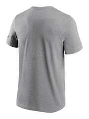 Fanatics Grey MLB San Diego Padres Primary Logo Graphic 100% Cotton T-Shirt - Image 2 of 3
