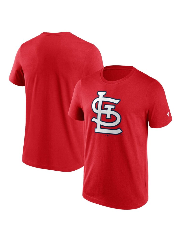 Fanatics Red MLB St. Louis Cardinals Primary Logo Graphic 100% Cotton T-Shirt - Image 1 of 3