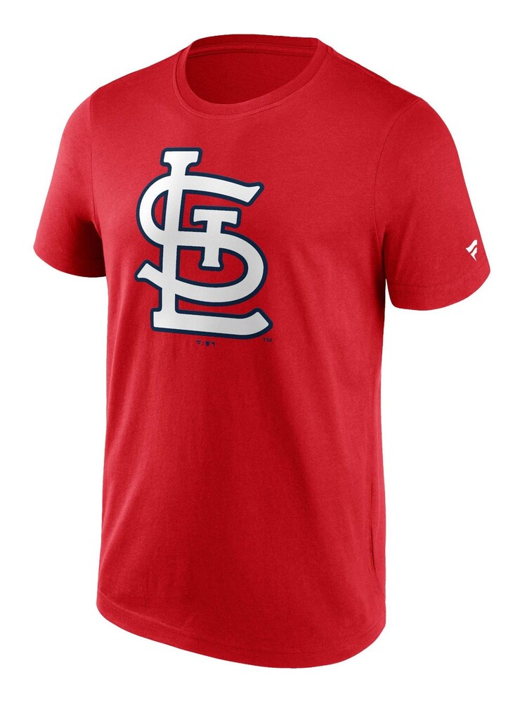Fanatics Red MLB St. Louis Cardinals Primary Logo Graphic 100% Cotton T-Shirt - Image 2 of 3