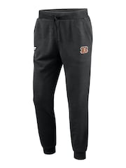 Fanatics NFL Cincinnati Bengals Primary Logo Graphic Fleece Black Joggers - Image 2 of 3