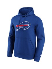 Fanatics Blue Buffalo Bills Primary Logo Graphic Hoodie - Image 2 of 3