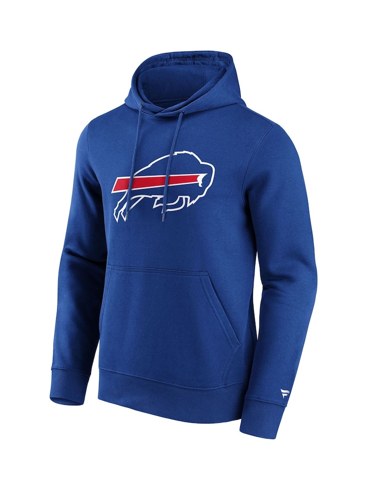 Fanatics Blue Buffalo Bills Primary Logo Graphic Hoodie - Image 2 of 3